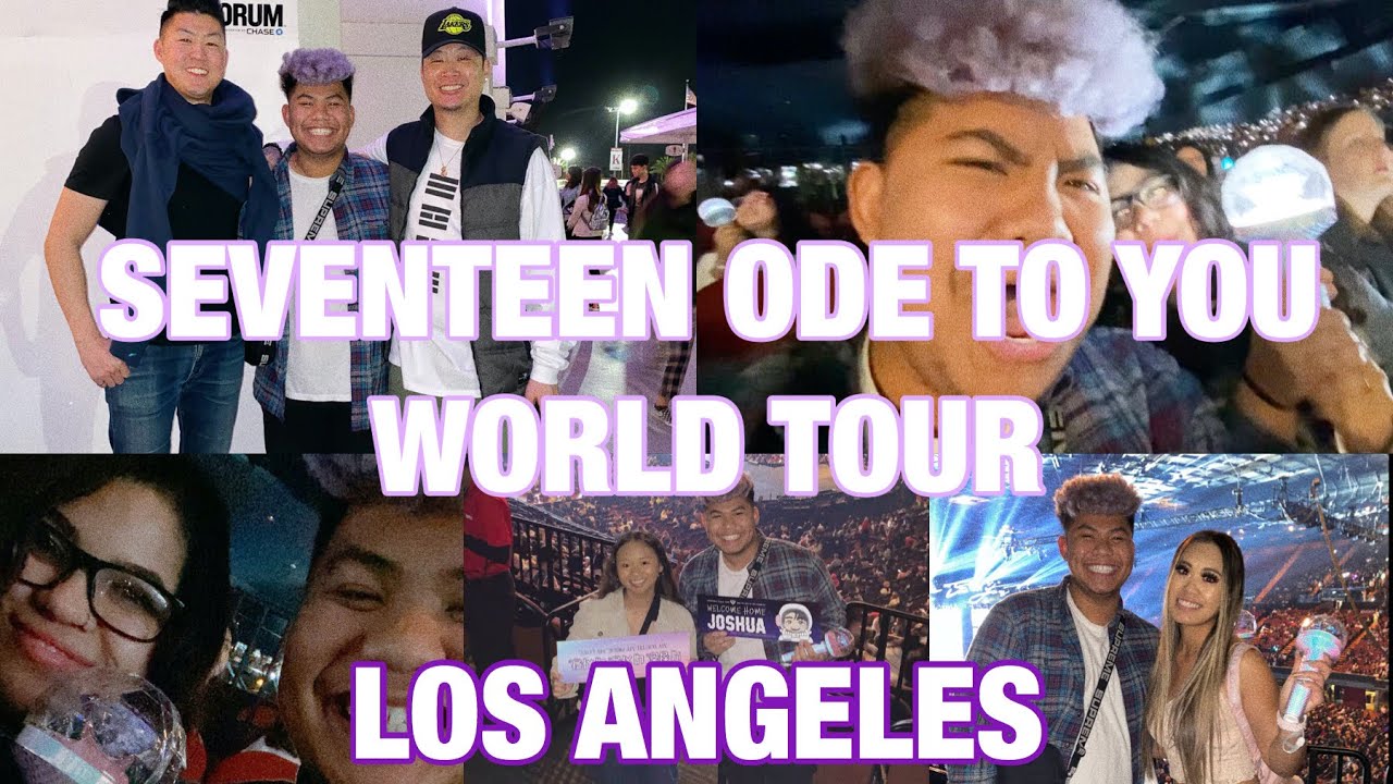 SEVENTEEN (세븐틴) - ODE TO YOU WORLD TOUR [FANCAM/VLOG] | LOS ANGELES | THE FORUM