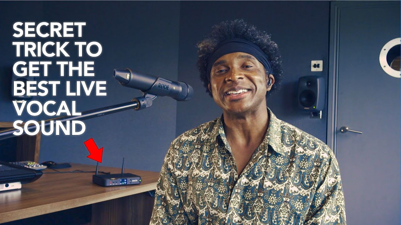 Xantoné Blacq (Amy Winehouse) tries RØDE Performer Wireless Mic System