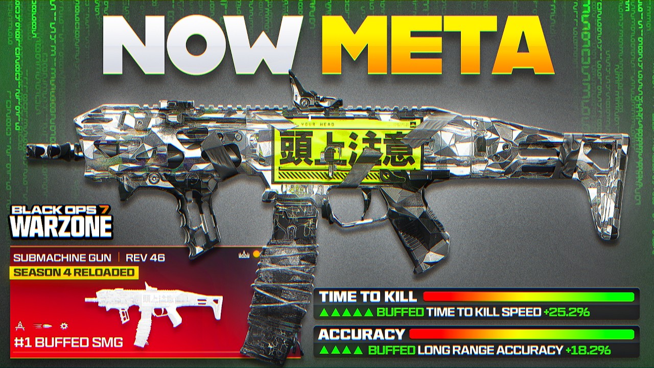 I Built the NEW #1 BEST SMG META LOADOUT in Warzone BO7! (Best Rev 46 Class Setup)