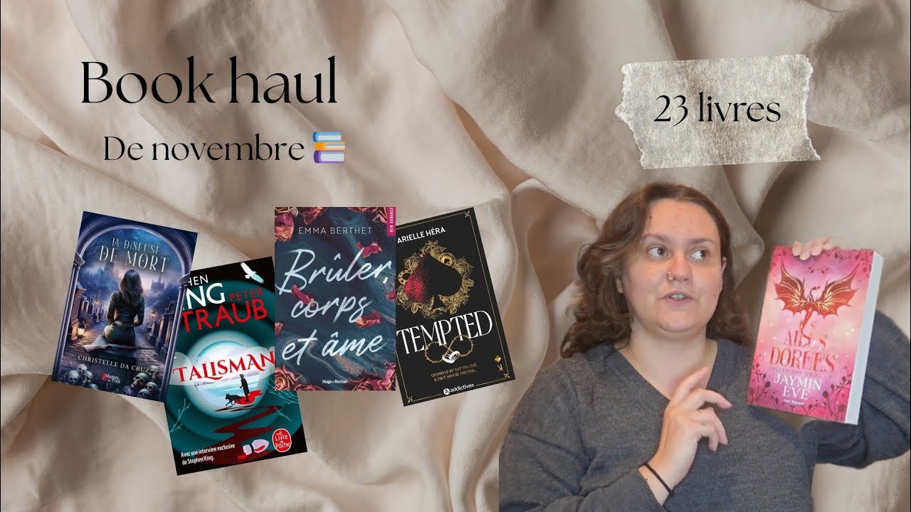 Bookhaul de novembre 📚