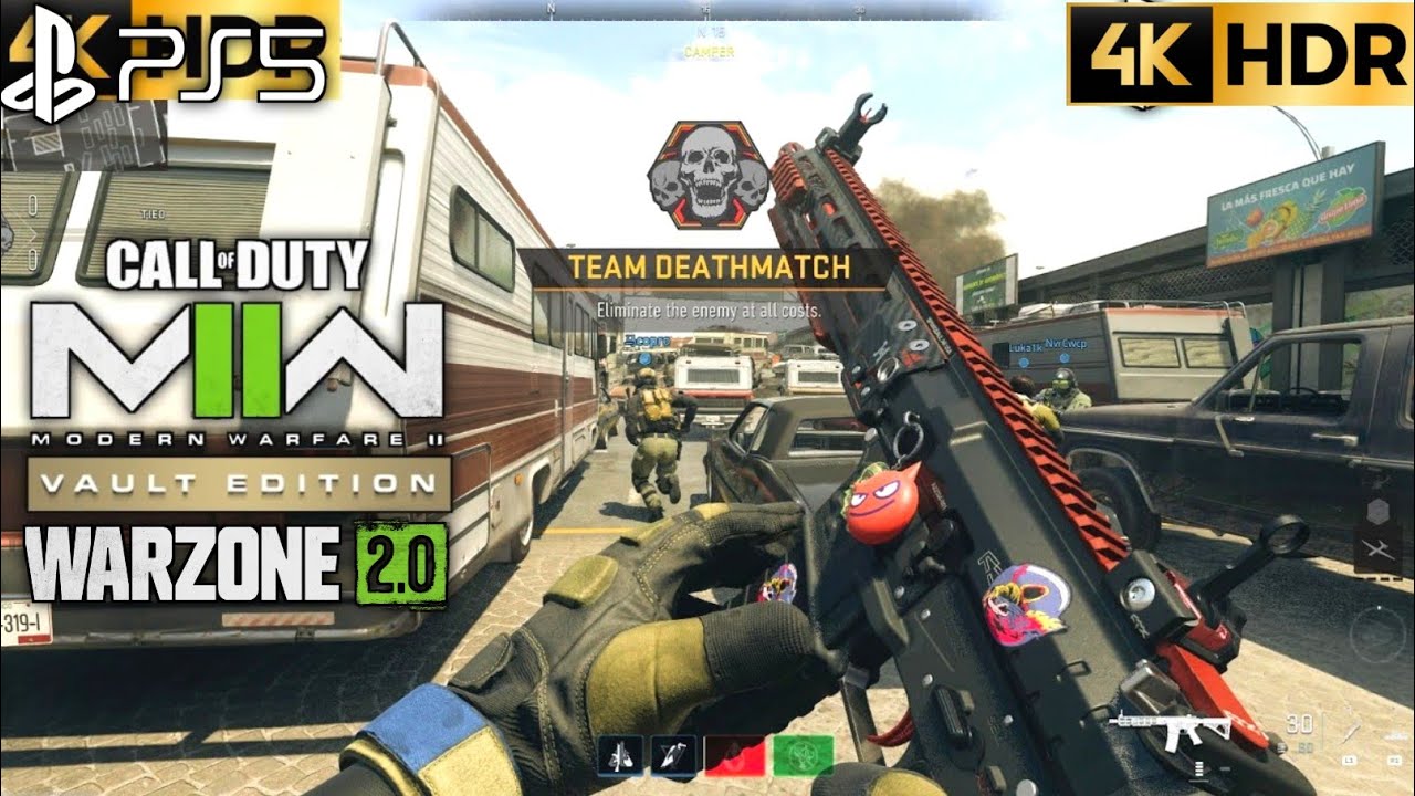 PS5 Call of Duty Modern Warfare 2 Team Deathmatch Gameplay 4K HDR | COD MW2 Team Deathmatch Gameplay