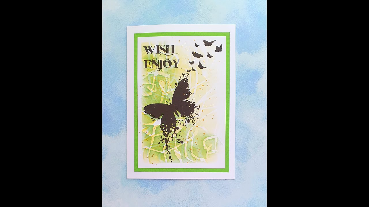 'Splutterflying By!' #AngiesHappyHobby #crafting2025 #craftingismytherapy