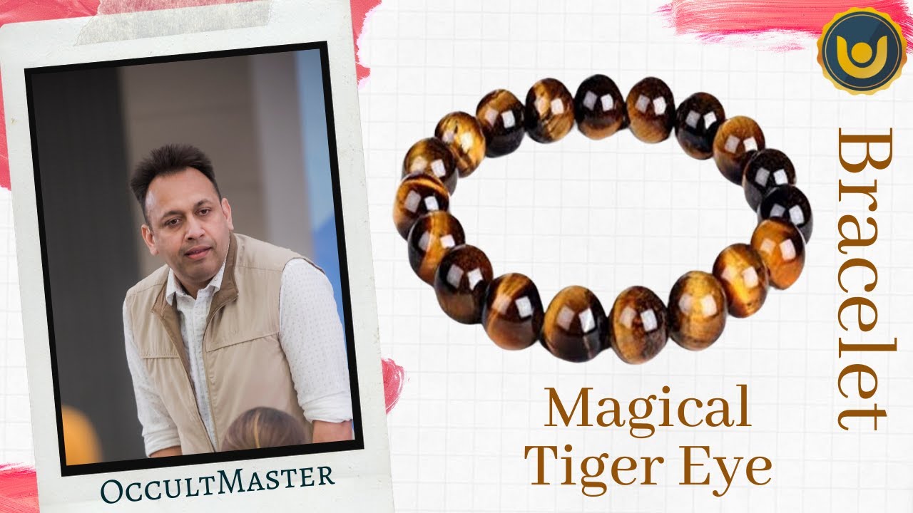 🔴 LIVE VIDEO - टाइगर आई का ब्रेसलेट क्यों पहने ? Tiger Eye Bracelet Benefits and How to wear ?