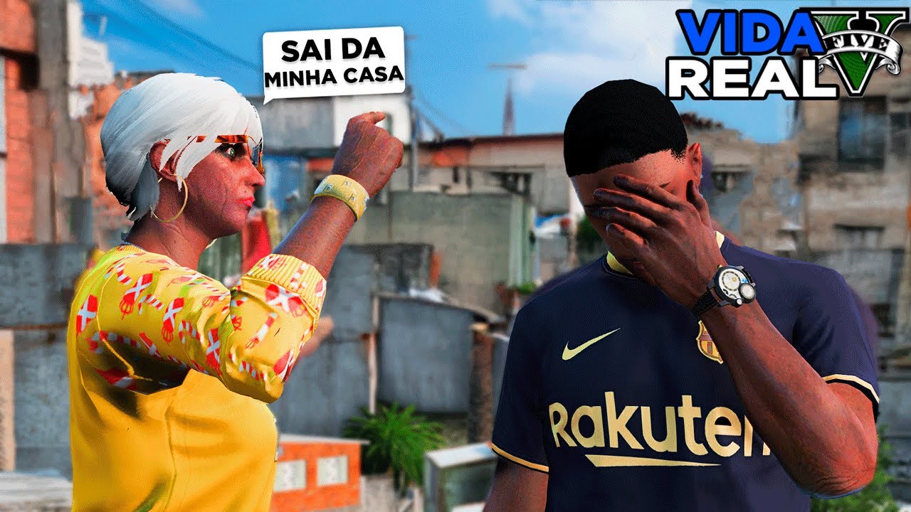 GTA V: VIDA REAL - FIZ UMA FESTA NA CASA DA MINHA VÓ, E OLHA NO QUE DEU  - #02