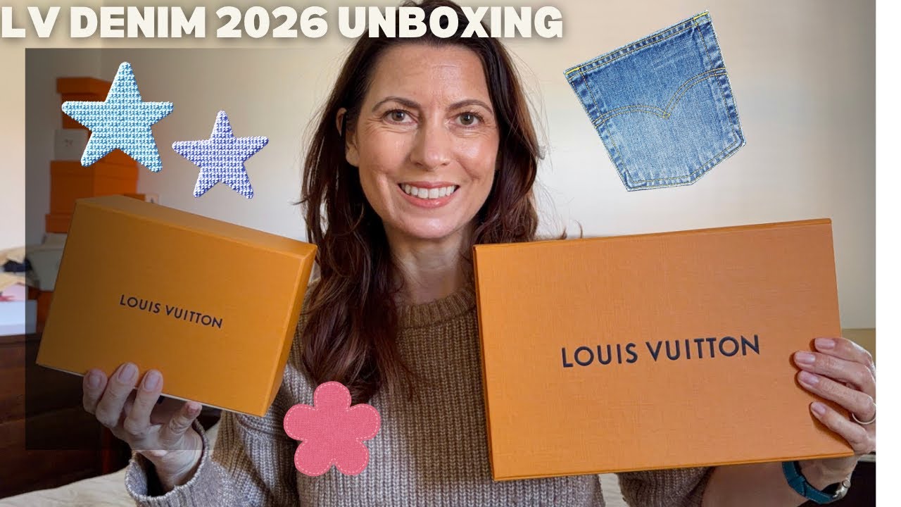Распакуйте вместе мою джинсовую сумку LV 2026.