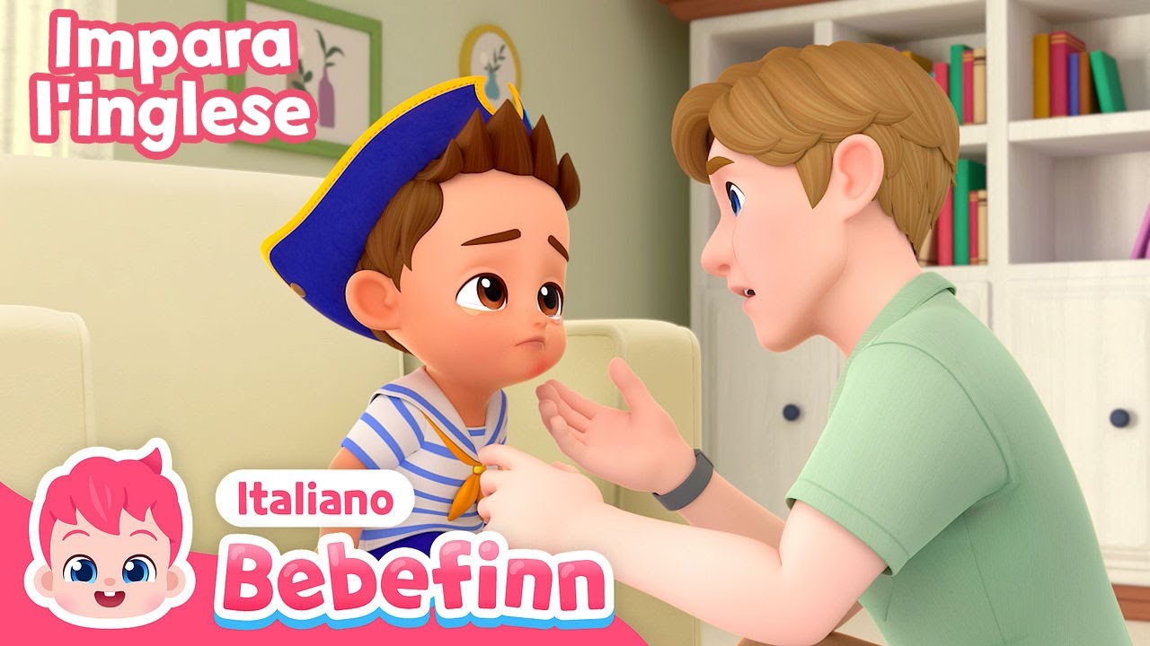 La Canzone della Bua | Impara l'inglese | Bebefinn Italiano - Canzoni per Bambini