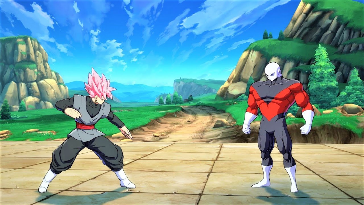 Goku Black & Super Saiyan Vegeta vs Jiren & DBS Broly - Dragon Ball FighterZ