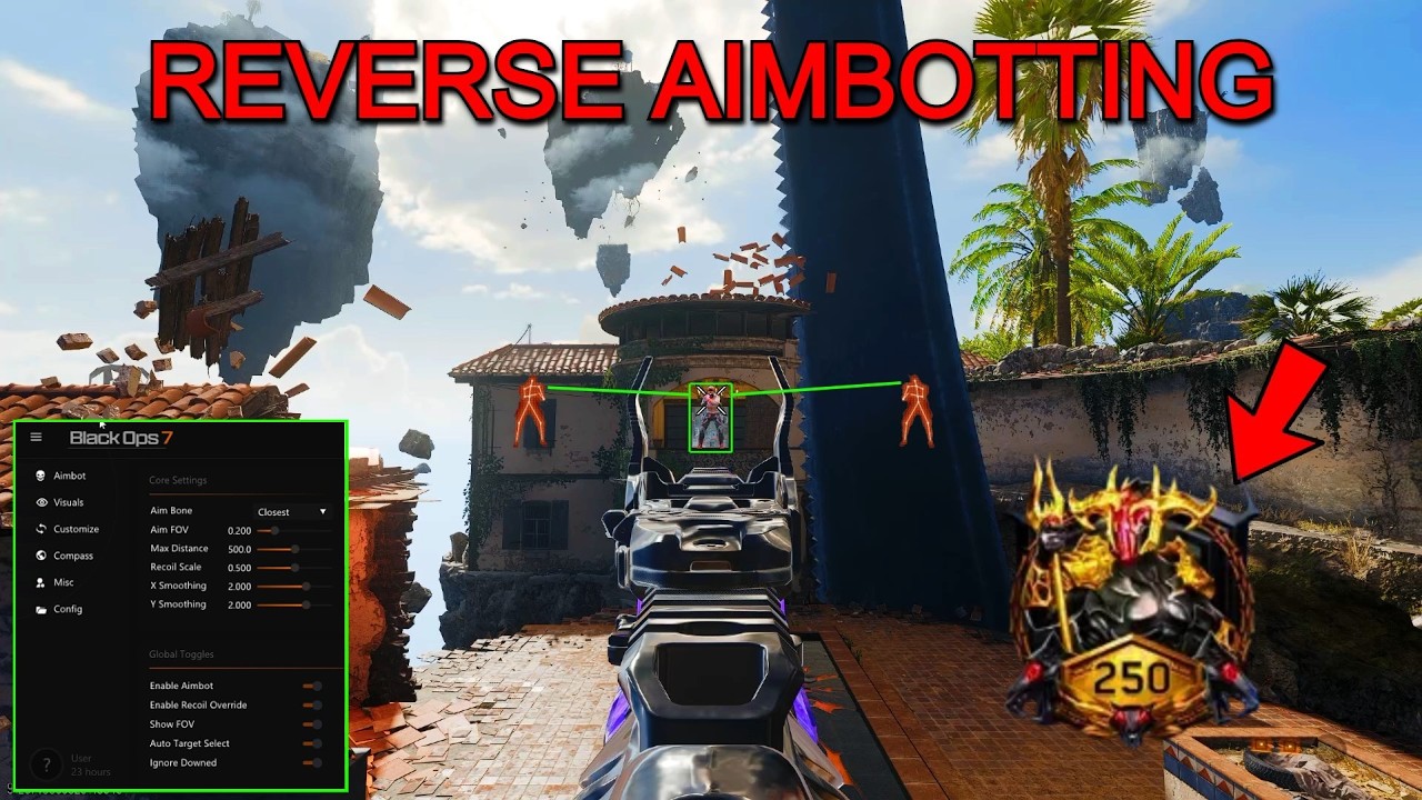 Reverse Aimbotting TOP 250 Hackers On BO7!