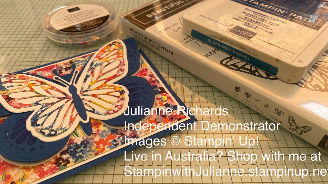 Crafting with the Beautiful Butterflies Bundle - with a Julianne 