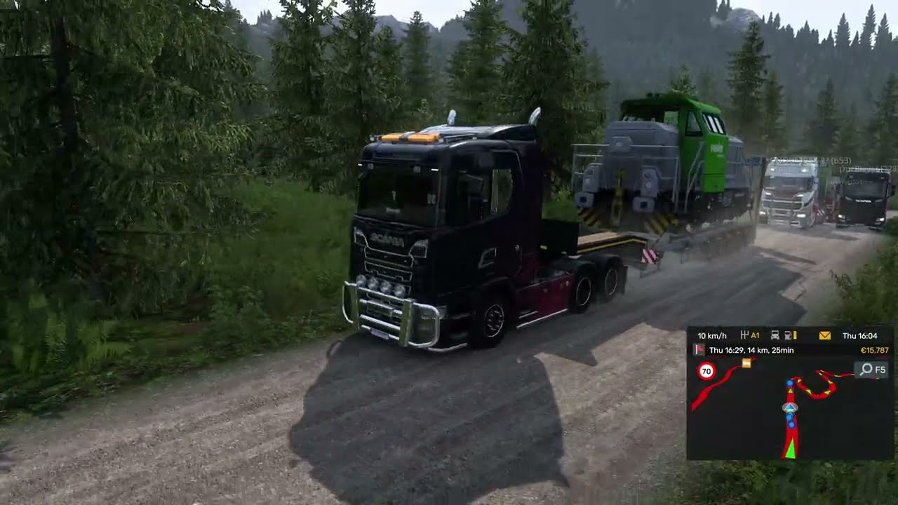 When your truck is underpowered #ets2 1.54 #truckersmp #promods
