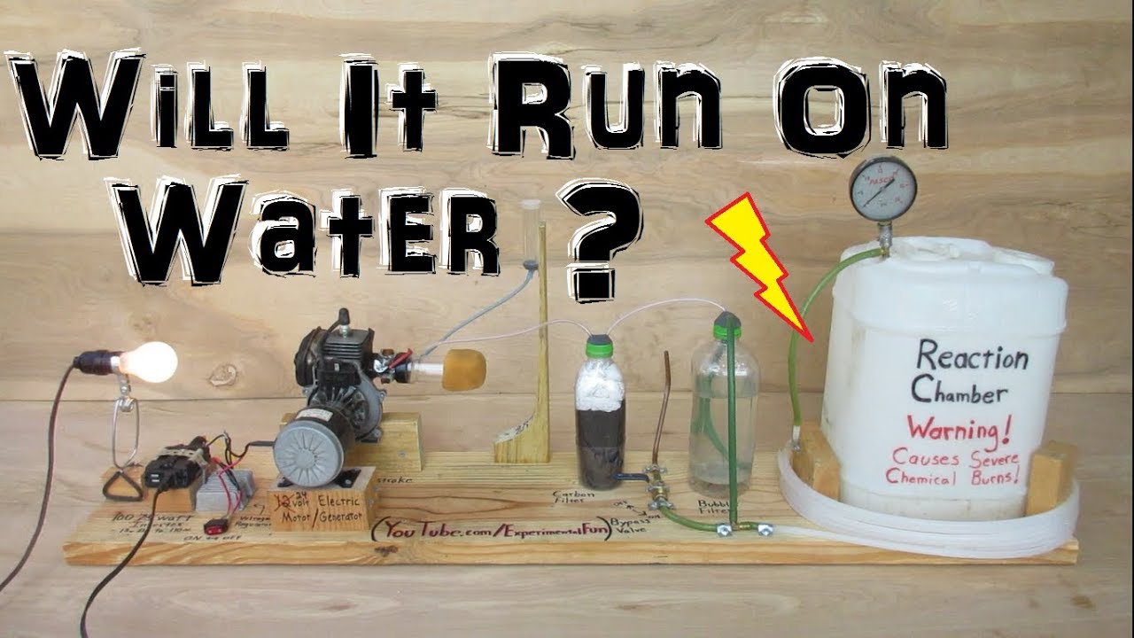 Domowy generator zasilany wodą i aluminium (eksperyment)