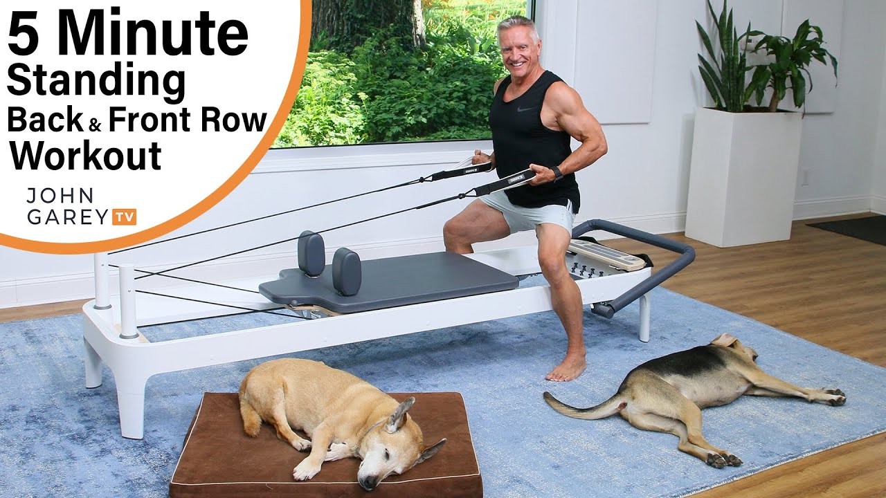 5 minute Workout Series   Standing Back and Front Row Workout