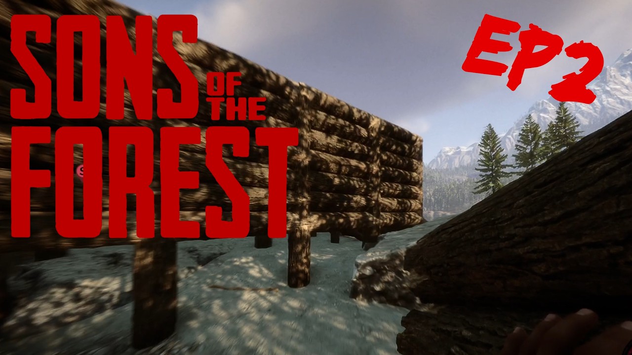 BASE BUIDLING! (Sons Of The Forest EP2)