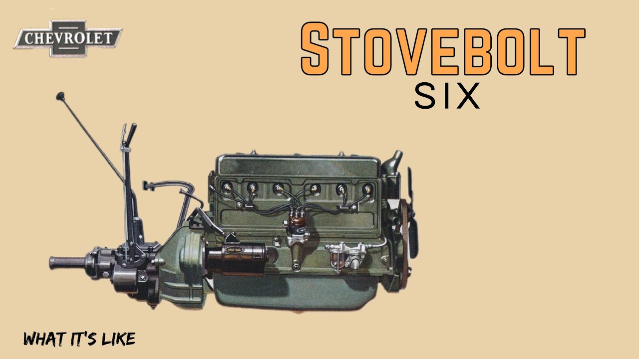 ￼Семейство шестицилиндровых двигателей Chevy Stovebolt 194, 207, 184, 216, 235, 261￼