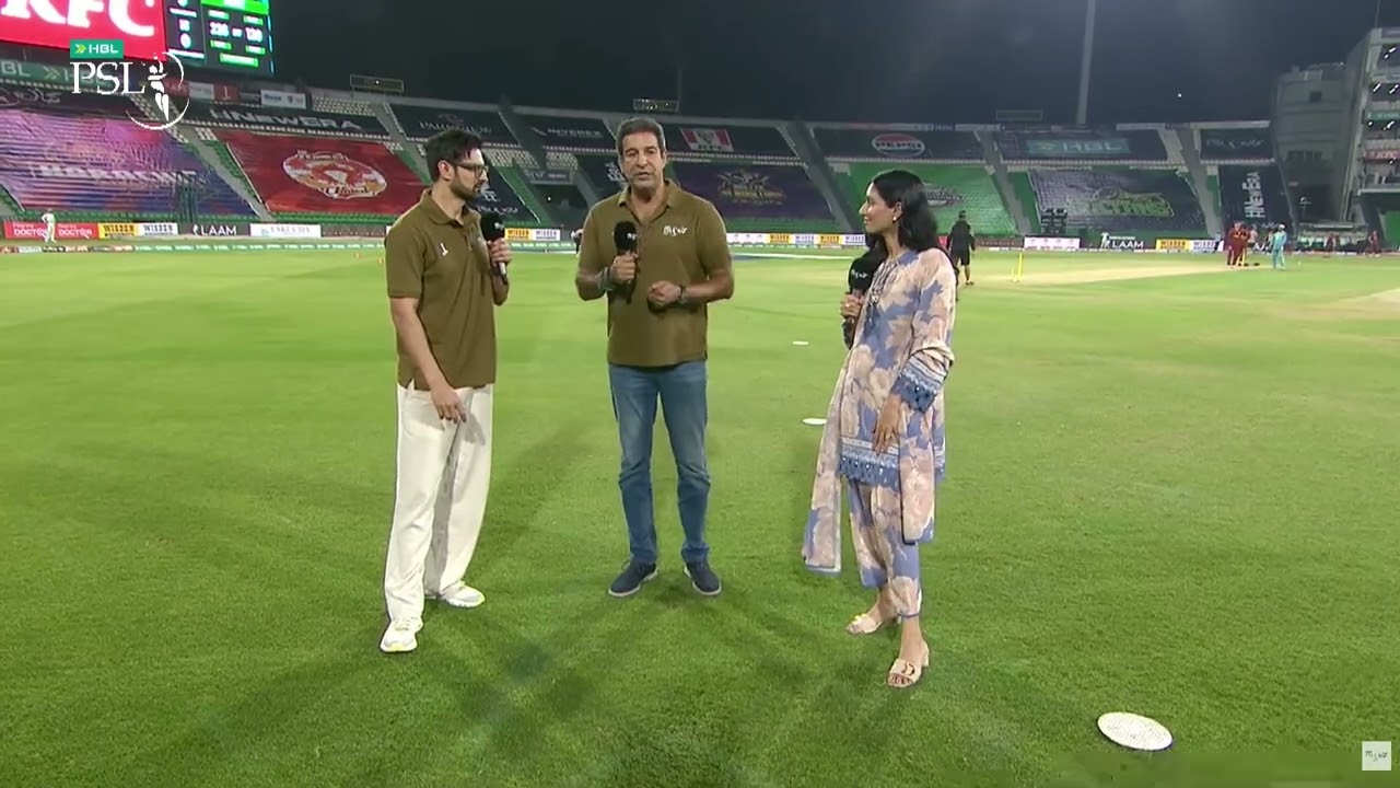 Walk with Champions &ndash; Shoaib Malik & Wasim Akram | Sultans vs Kingsmen | M 8 | HBL PSL 11 | MZB1T