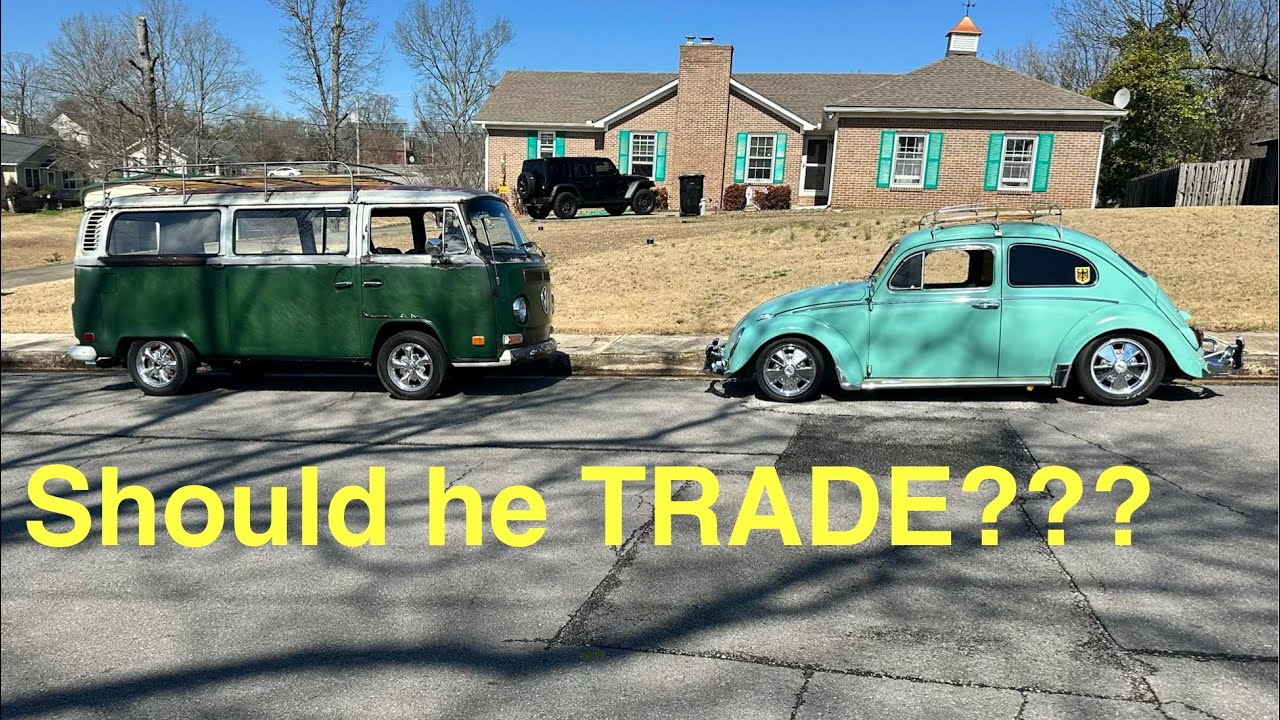 Обменять микроавтобус VW 1972 года на BW Beetle 1963 года?
