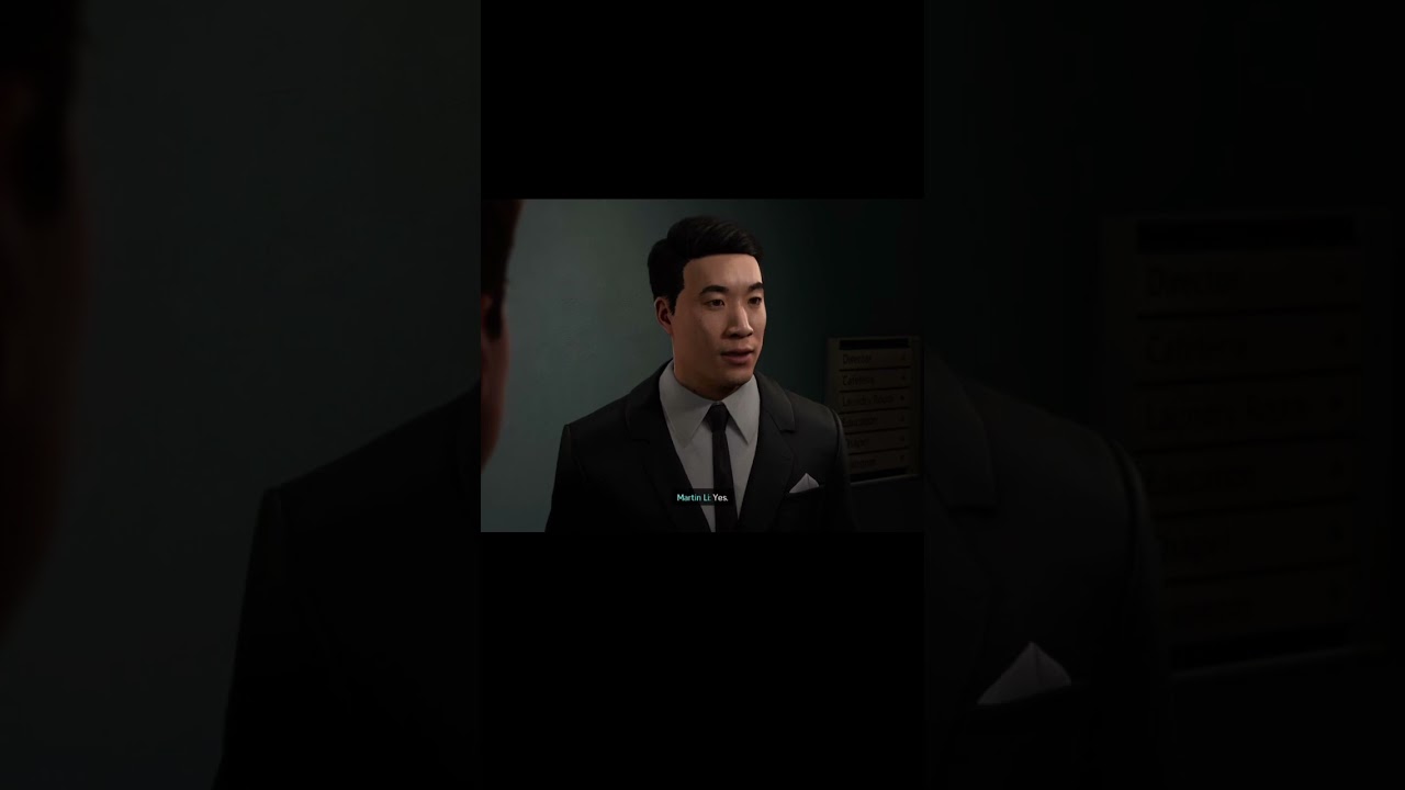 Martin li knows Peter is Spider-Man #spiderman #playstation #mrnegative #martinli #ps5 #gaming