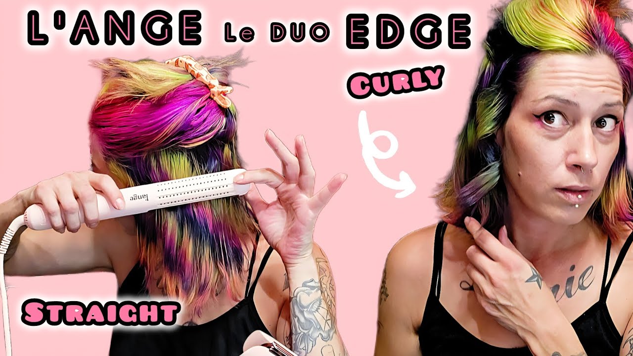 ЗАВИВАЙТЕ или ВЫПРЯМЛЯЙТЕ волосы с помощью L'ange Le Duo EDGE!