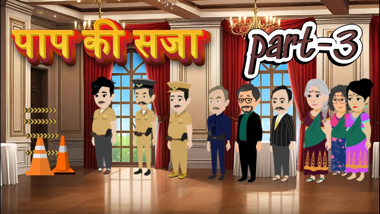 पाप की सजा - PART 3 | Paap Ki Saja | | Bedtime Story | Hindi Kahani |Sad Story | Suspense Story