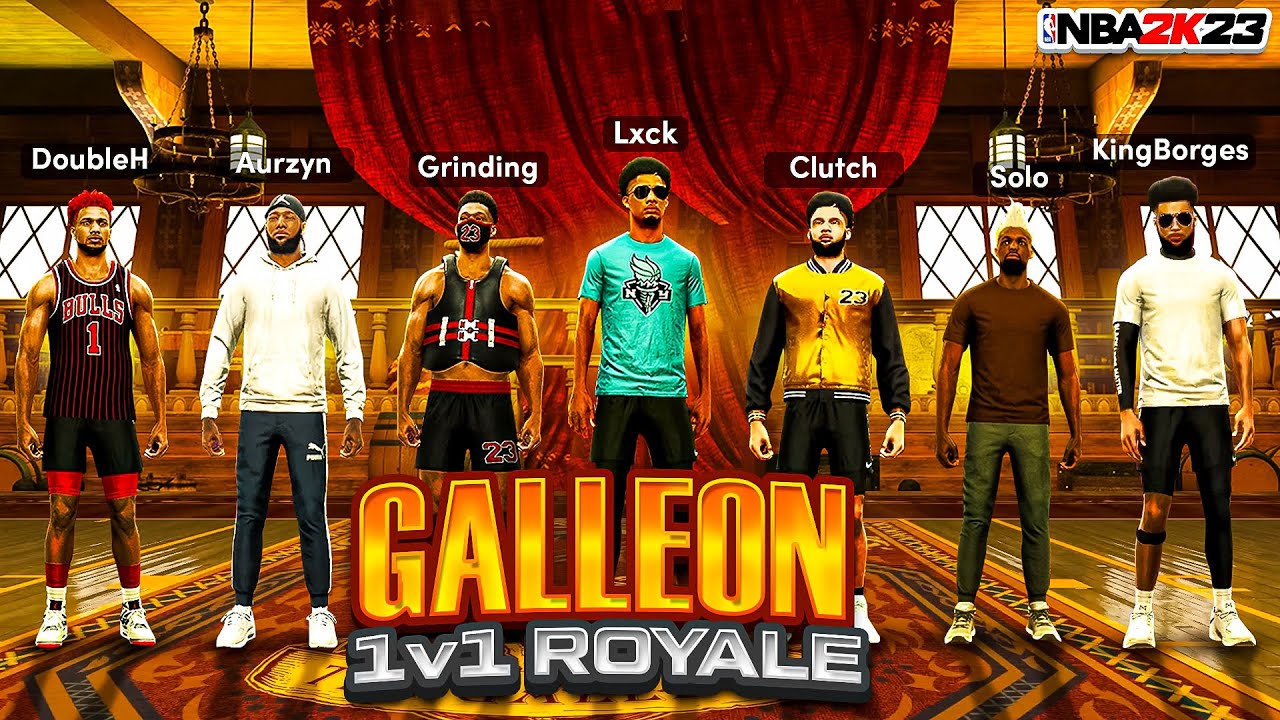 FIRST EVER GALLEON 1V1 RUSH ROYALE EVENT! Which 2K YOUTUBER can WIN the FASTEST in NBA 2K23?
