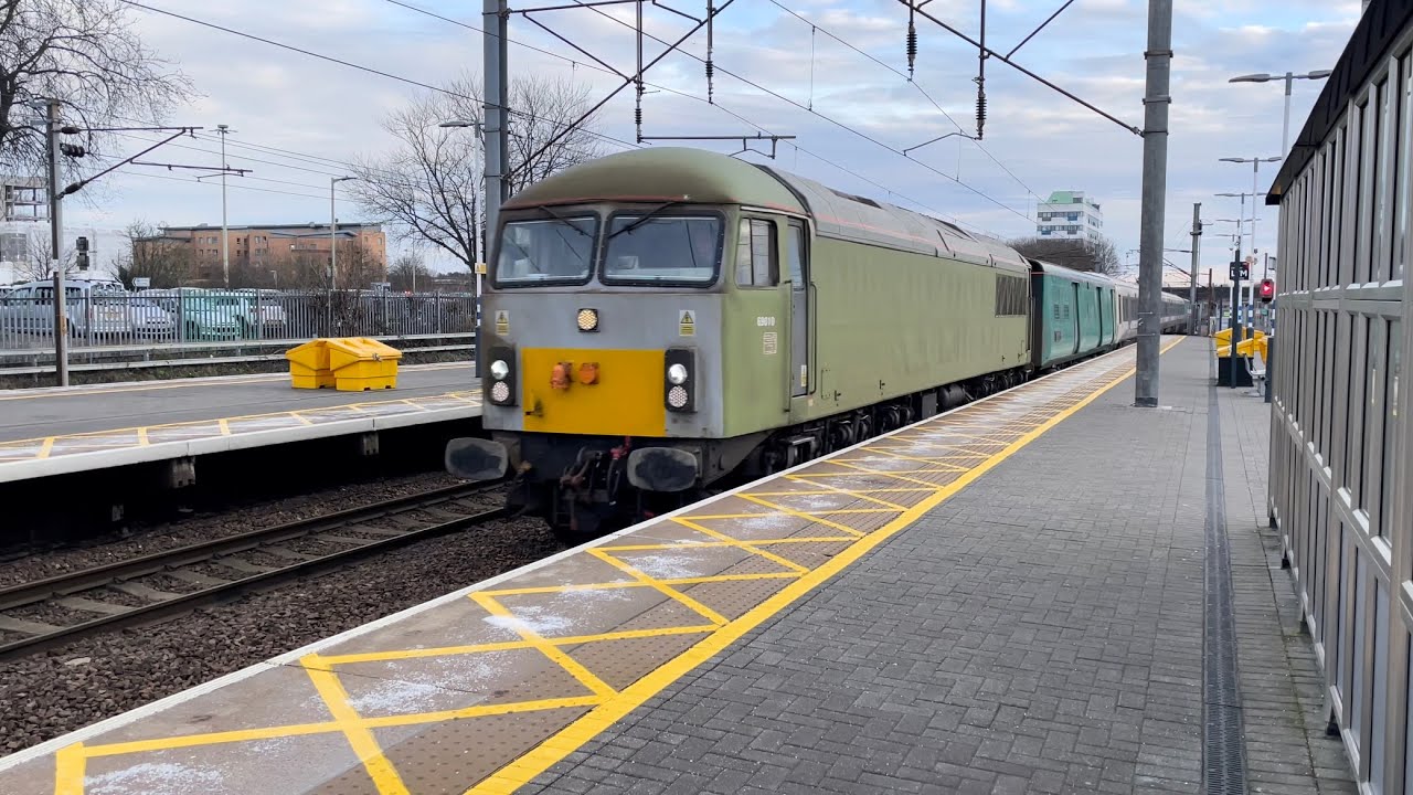 Trains at Stevenage