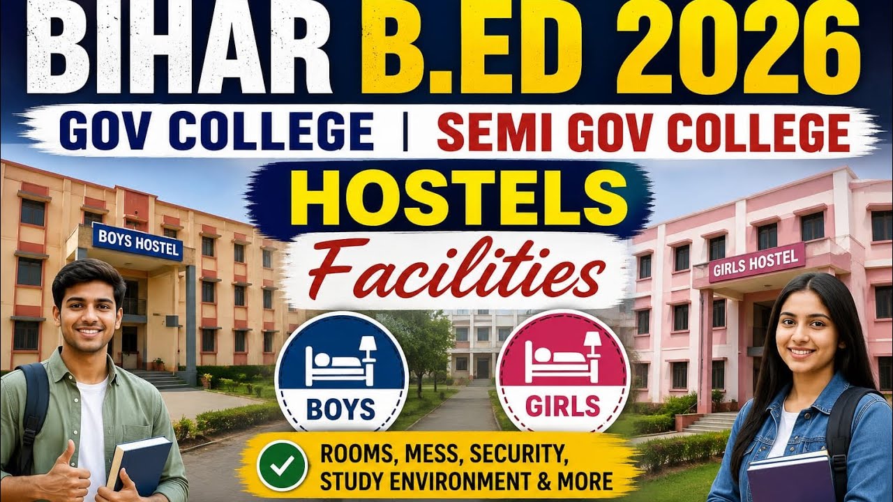All about Government B.Ed. colleges in Bihar: Hostel facilities, fees, attendance, and more