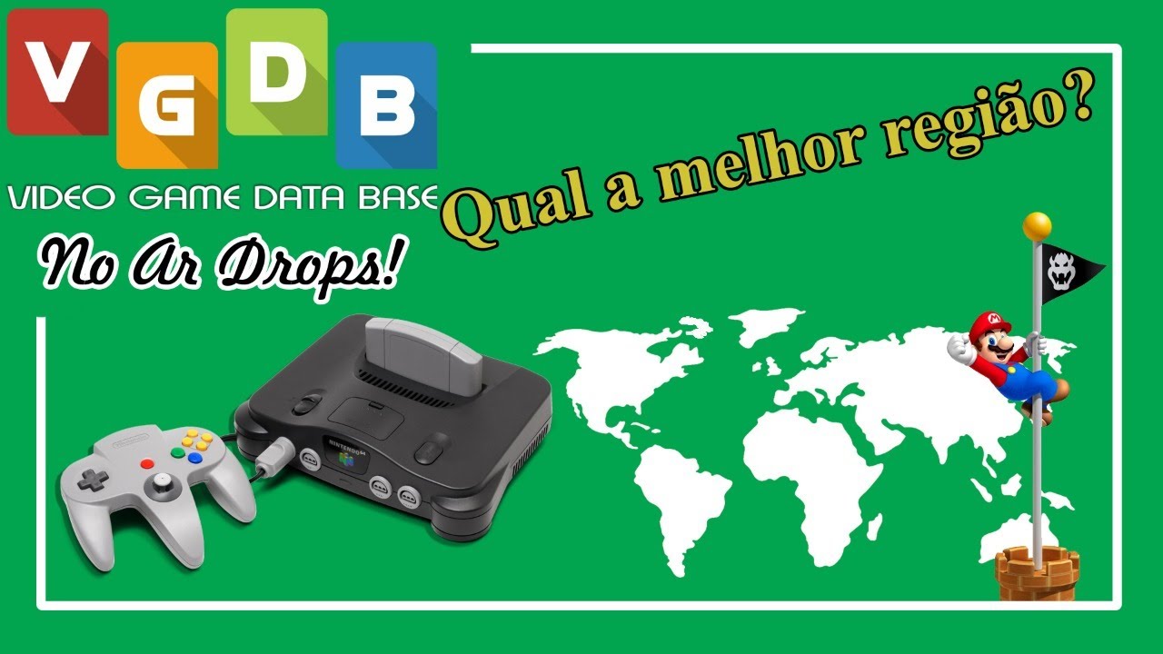 Qual é o melhor modelo do NINTENDO 64? - VGDB no Ar! Drops #308
