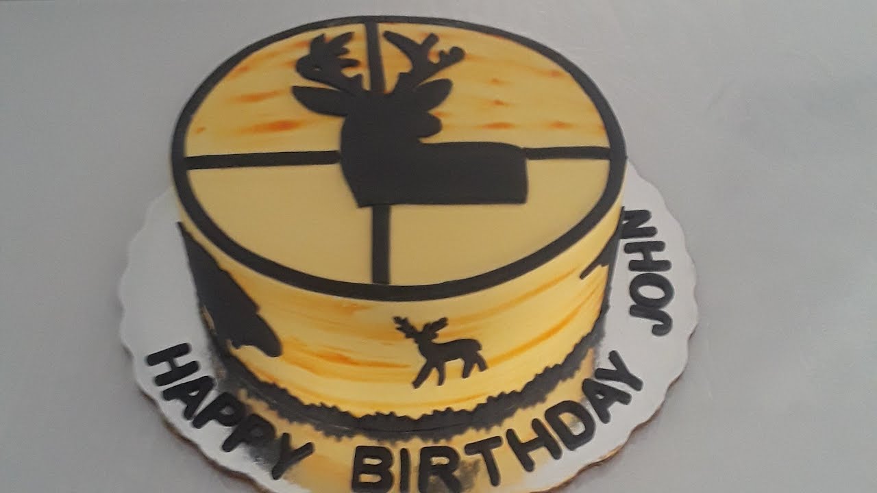 hunting cake