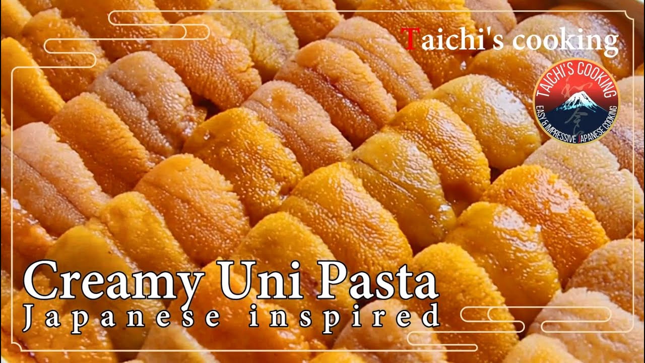 Perfect dish for the upcoming holiday season| UNI Pasta | うにのパスタ| Taichi's cooking