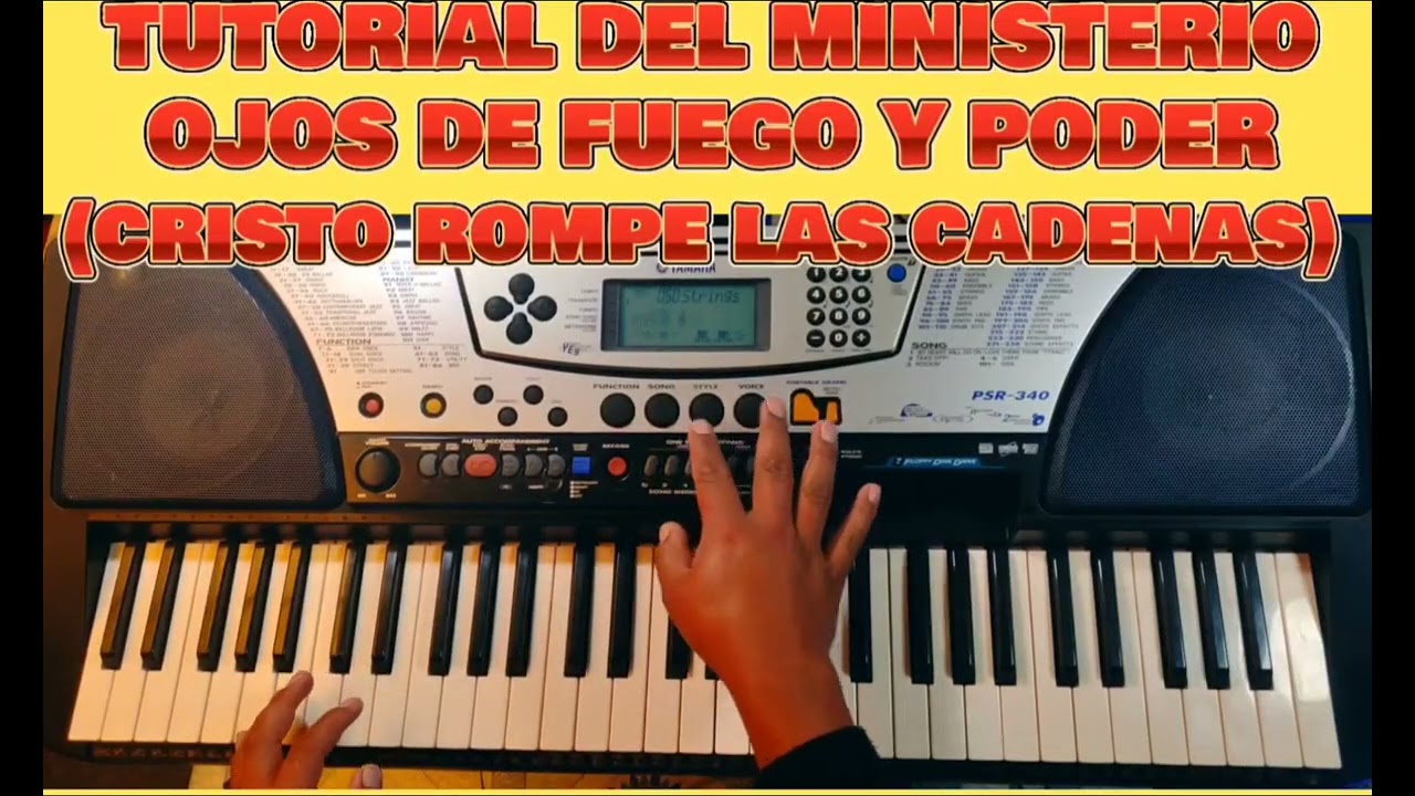TUTORIAL DE MINISTERIO OJOS DE FUEGO Y PODER(cristo rompe las cadenas) 