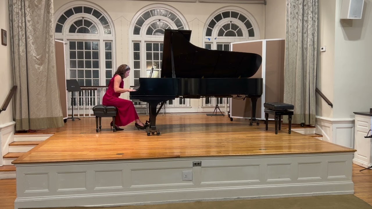 Karen Burgman performs 