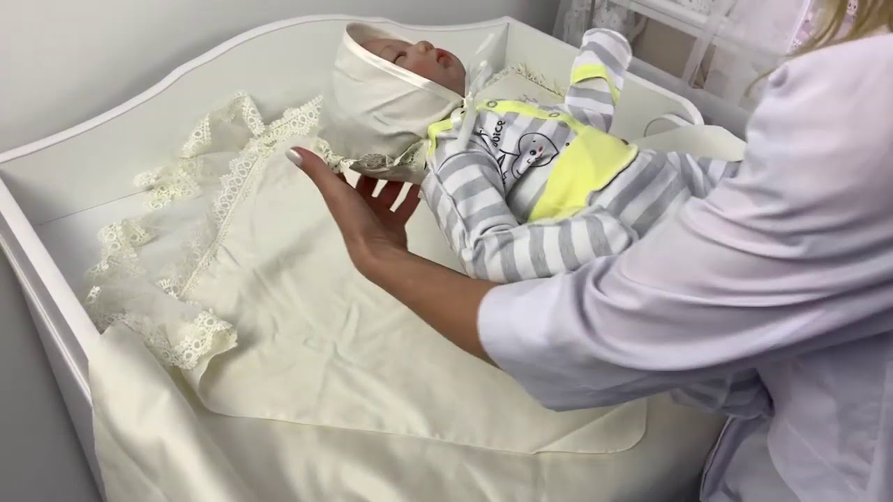 Топотушки™ Одеяло на выписку Ангелочек с уголком