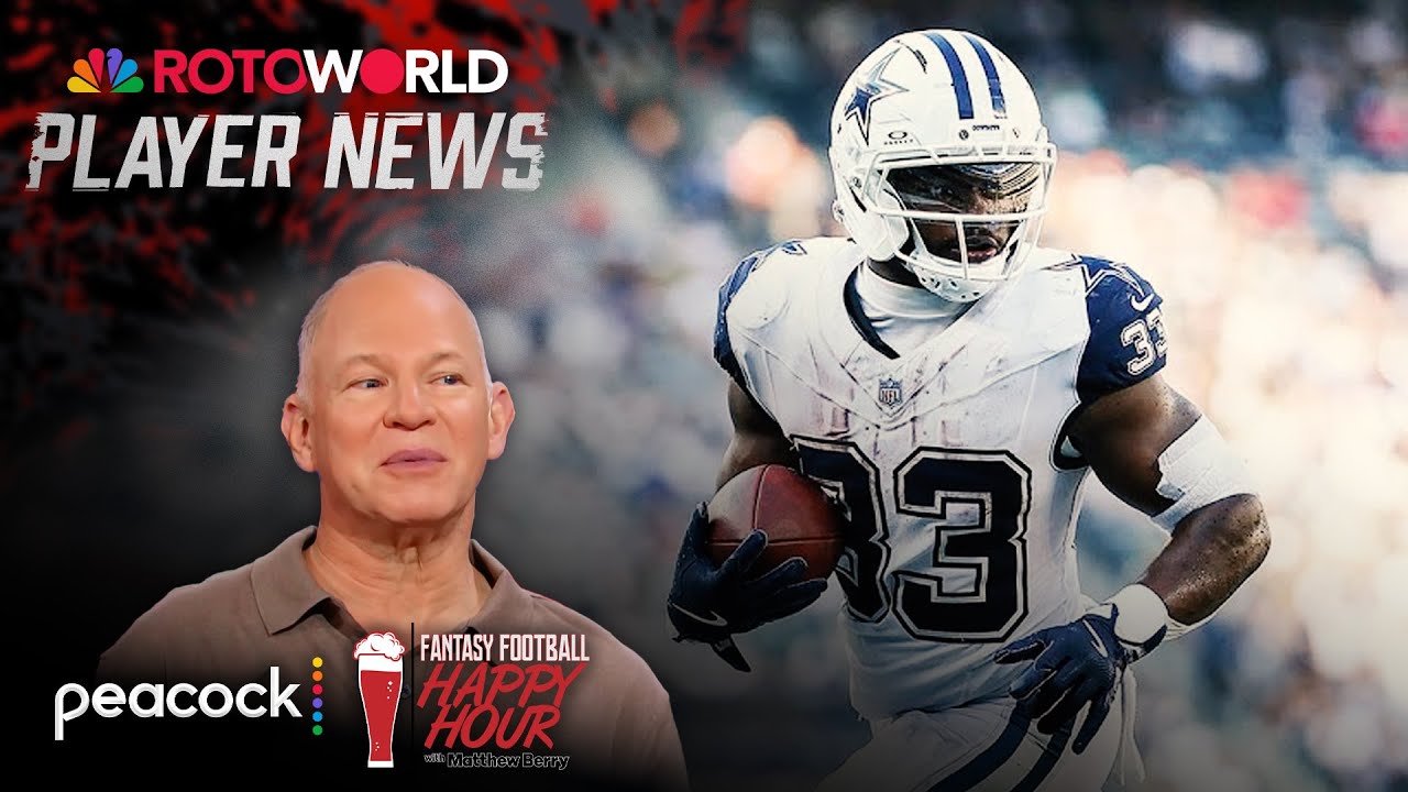 Don't sell high on Cowboys' Javonte Williams in fantasy | Fantasy Football Happy Hour | NFL on NBC