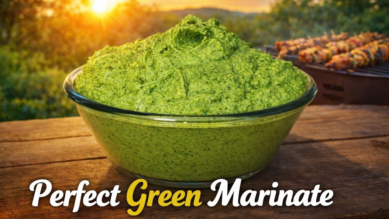 Perfect Green Marinade Recipe | The Ultimate Green Tikka & BBQ Marinade 😍