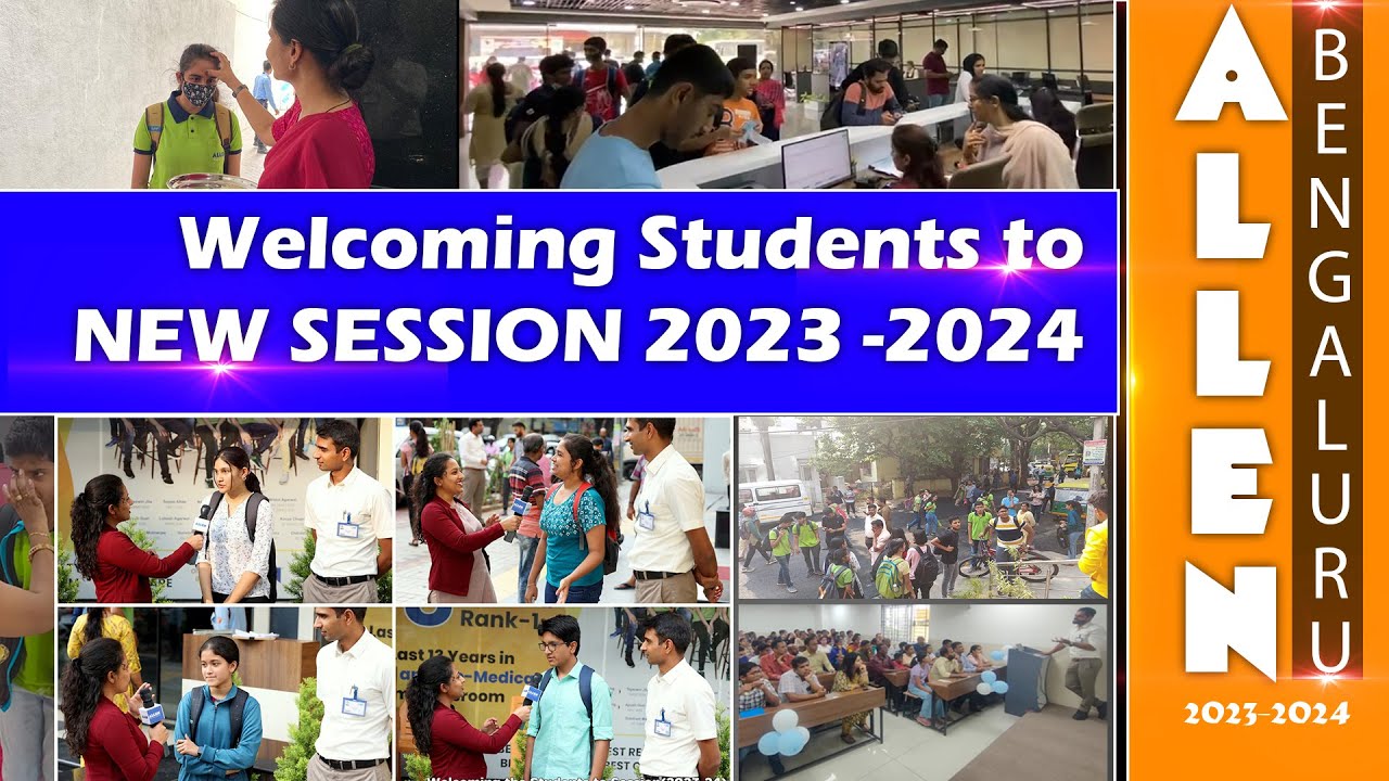 Welcoming Students to New Session 2023-24_ALLEN Bengaluru