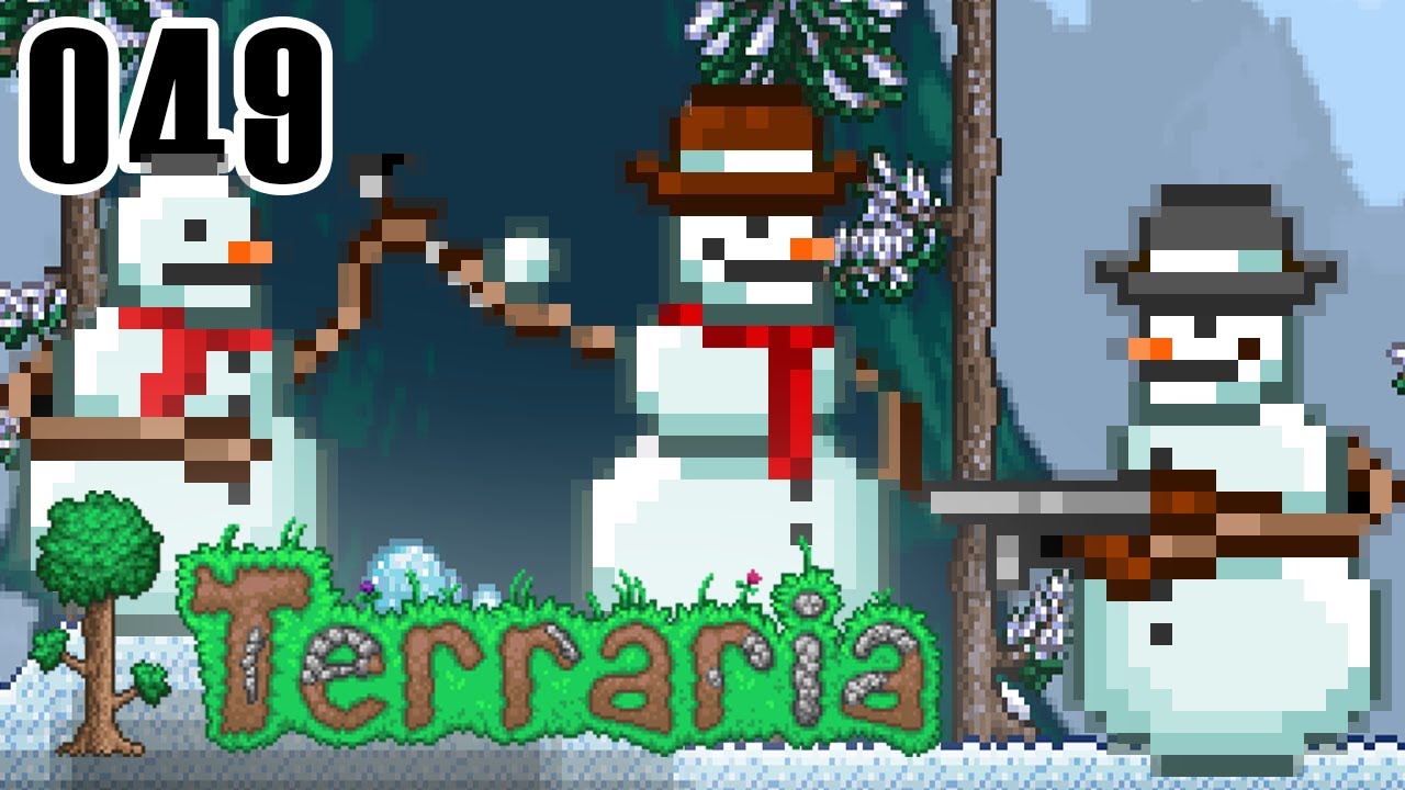 Армия снеговиков | Terraria | Эпизод 49