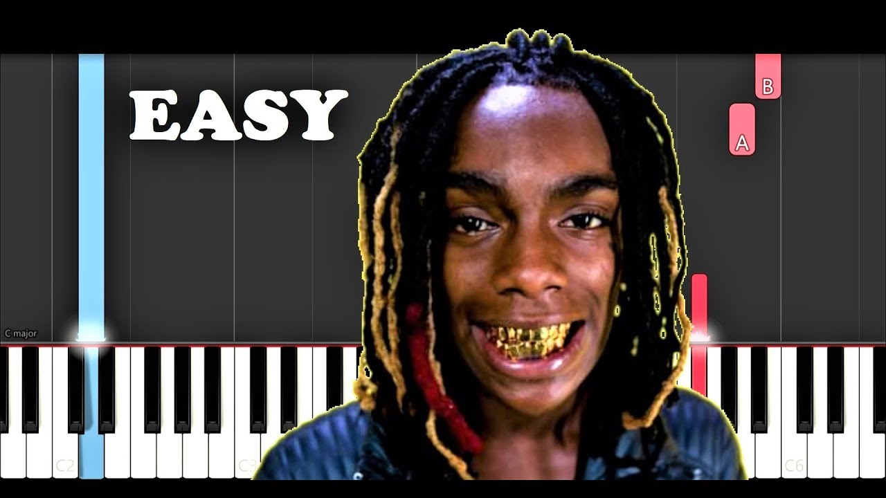YNW Melly - Murder On My Mind (EASY Piano Tutorial)