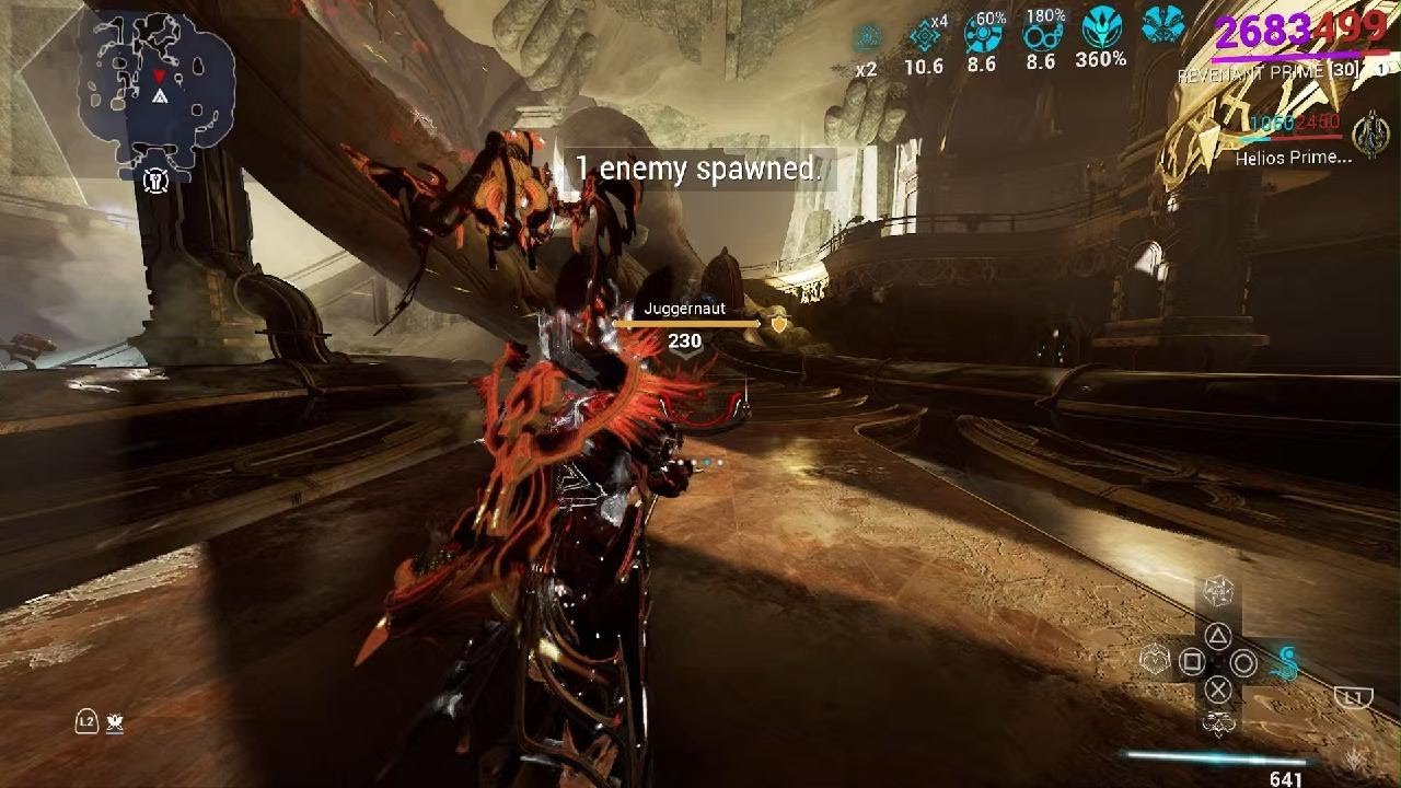 Warframe Strun Prime kill one shot a Juggernaut 230 level Steel Path
