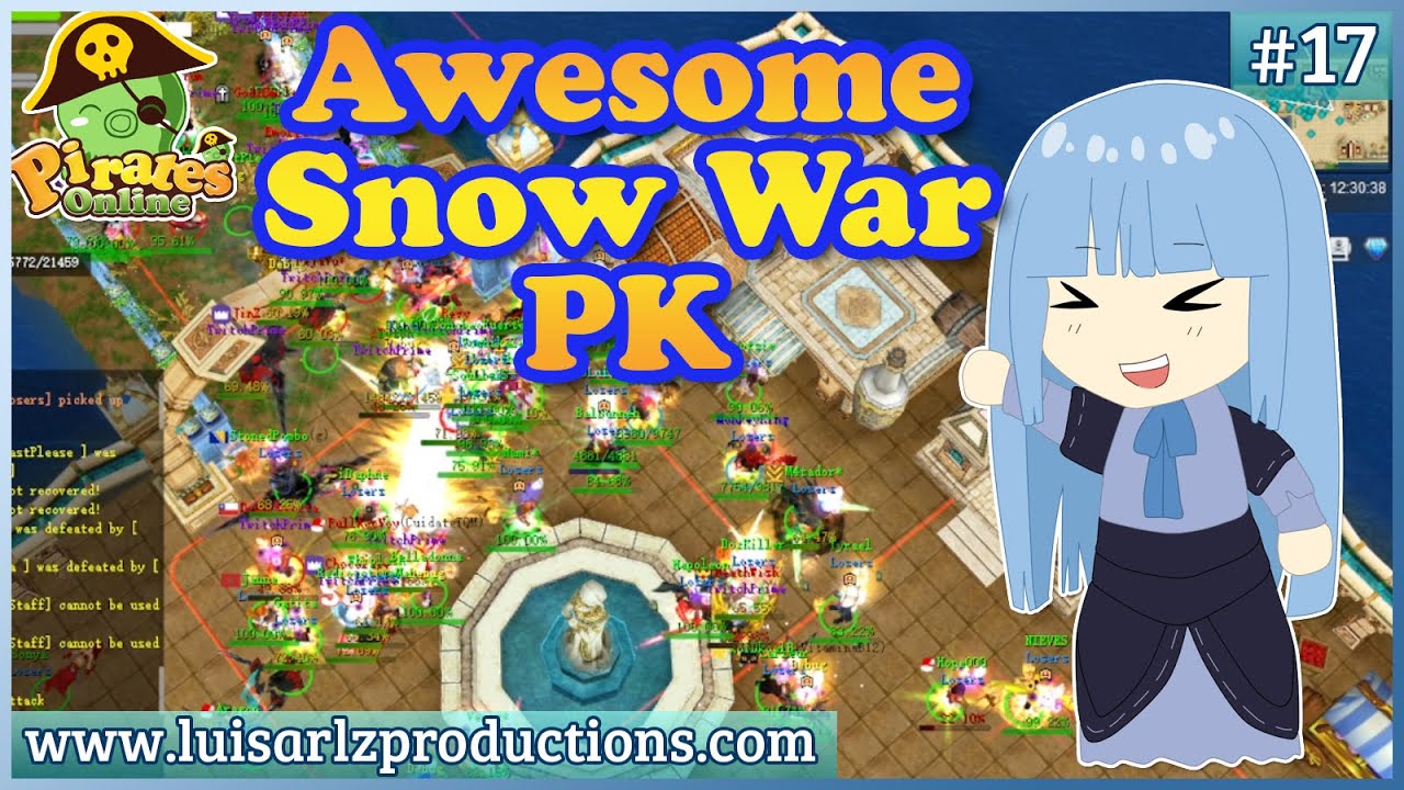 Awesome Snow War PK! | Luisa Report #17 | Best Server 2023
