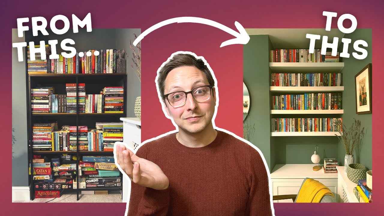 Bookshelf organisation and a big book unhaul 📚