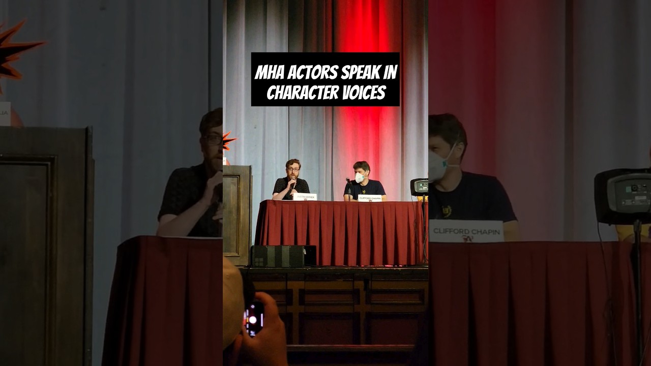 My Hero Academia Voice Cast Speaks In Character's Voices