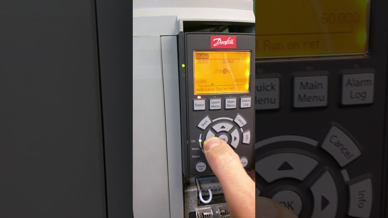 Remote Start/Stop with Local Speed Control for Danfoss VLT HVAC Drive