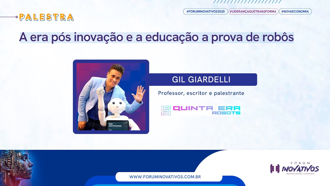 Fórum Inovativos 2025 / Palestra: A era da pós-inovação
