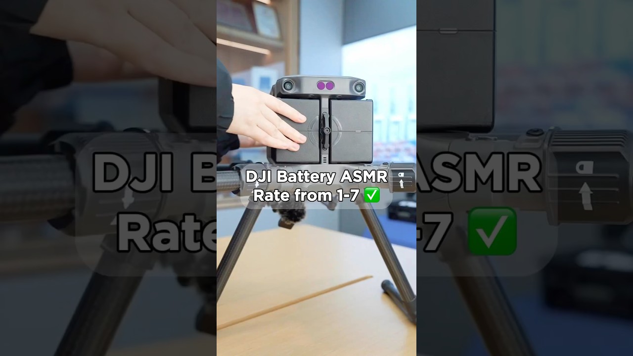 DJI Enterprise Drones ASMR! Which one is your favorite? #djiinnovation #djienterprise