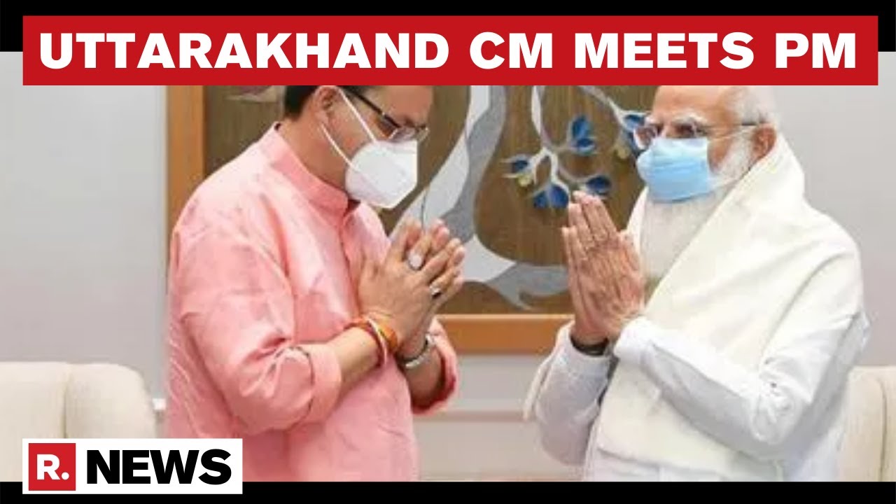 Uttarakhand CM Meets PM Modi For The 1st Time After Taking Charge; To Also Meet Amit Shah