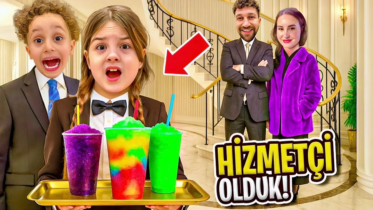 KUZEY ELİF HİZMETÇİ OLDU !! ANNEM BABAM KÖTÜ DAVRANDI !! KIŞKIRTMA !!