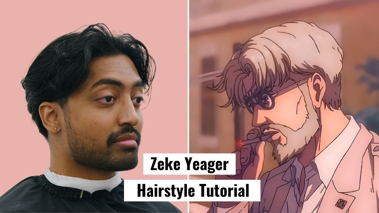 ZEKE YEAGER Hairstyle TUTORIAL - Anime Hairstyle