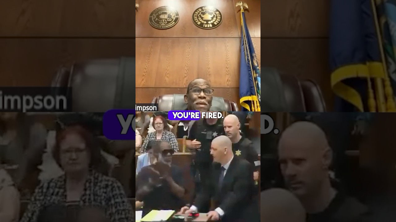 🔥Defendant Fires Lawyer - Courtroom LAUGHS at Him 👈😂 #courtroomdrama #judgesimpson