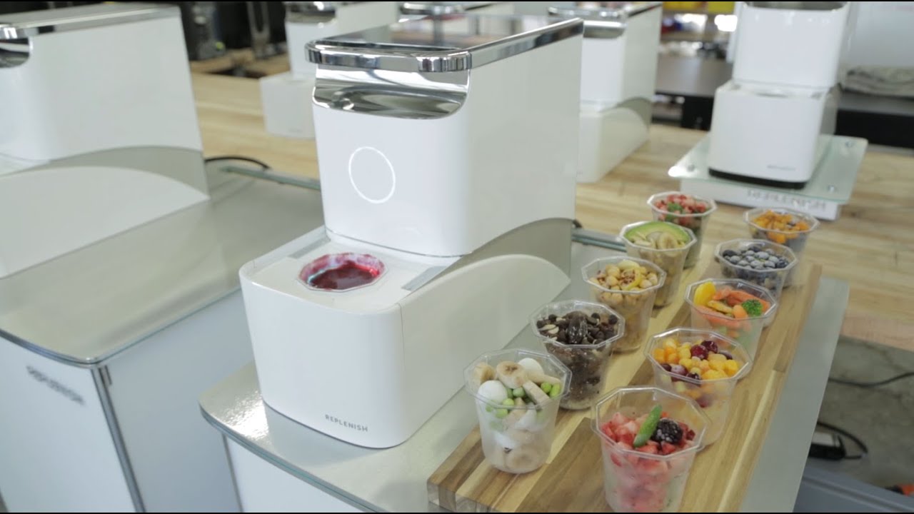 Replenish is a self-cleaning smoothie machine