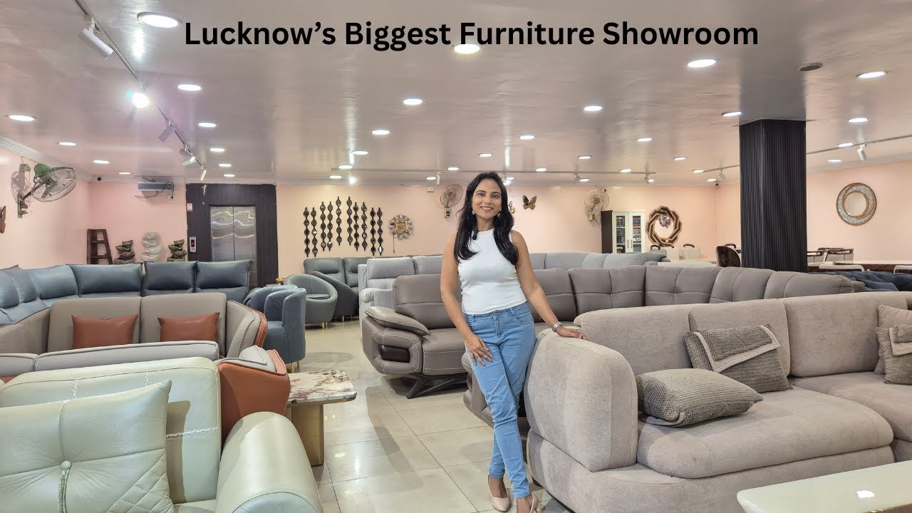 Lucknow’s Biggest Furniture Showroom | Luxury Furniture At Homestyle Furniture | @Simplyshilpi